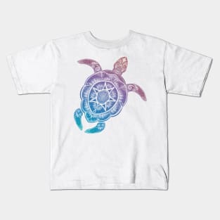 Magical Sea Trutle Kids T-Shirt